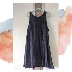 BB Dakota Lace Navy Minidress 20
